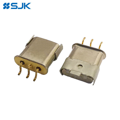 comprar SMD 3 pines Filtro de cristal UM-1MJ Soporte de 21.7 MHz a 45 MHz para telemetría inalámbrica online manufacture