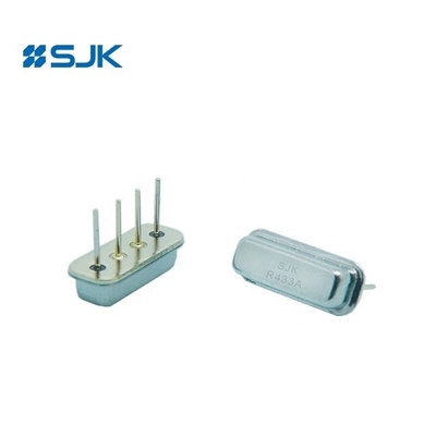 10V Almacenamiento 4 Pin DIP Saw Resonator Bajo consumo y pérdida de inserción de 2.1dB