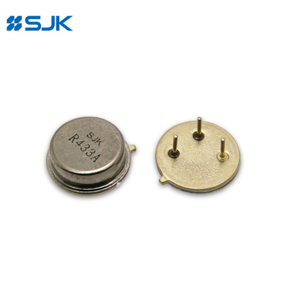 TO-39 DIP Saw Resonator 3 Pin con tolerancia de frecuencia de ±75 KHz 433.92MHz