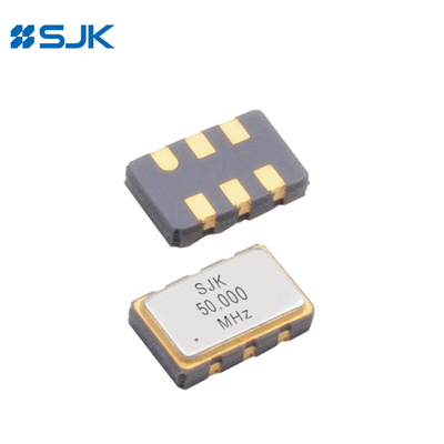 SMD 5032 VCXO con salida CMOS 6 Pads 75.000MHz 3.3V -40~+85°C ±25ppm para Sever