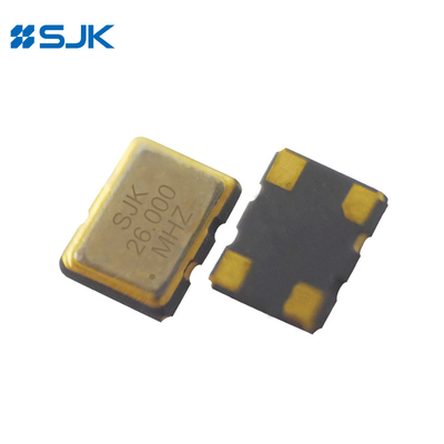 Alta confiabilidad SJK-8W 19.2MHz SMD3225 VC-TCXO con tipo de salida de onda senoidal recortada