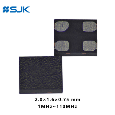 SJK8009 Oscilador MEMS de alta frecuencia 110-137MHz para aplicaciones de electrónica médica y centros de datos