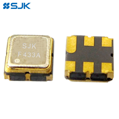 SMD DCC6 Filtro SAW 3.8 X 3.8 de amplio rango de frecuencias conforme con la normativa RoHS