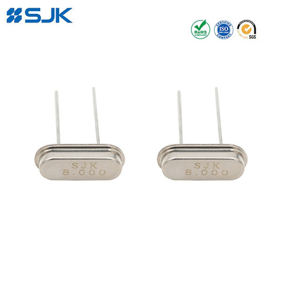 Unidad de cristal de la serie 6B HC-49S/SS de 3.0MHz a 100.0MHz con una tolerancia y estabilidad estrechas para los sistemas de seguridad