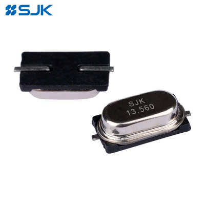Unidad de cristal M49SMD de la serie 6P 7 X 4 mm Tamaño 6.7458MHz a 50MHz para dispositivos industriales