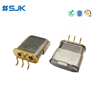 SMD Tipo 3 Pins 49TMJ Filtro de cristal 10.7MHz Espaciado entre canales 12.5KHz 3dB ± 3.75KHz Ancho de banda