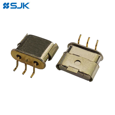 SMD 3 pines Filtro de cristal UM-5MJ Soporte de 21.7 MHz a 45 MHz para telemetría inalámbrica