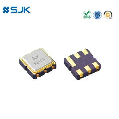 433.92MHz Saw Resonator DCC6C 3*3mm Tamaño con capacidad de carga 10pF /- 50KHz