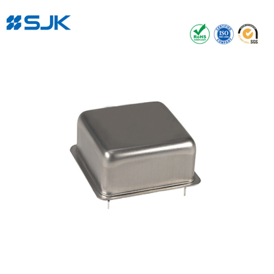 A través del agujero 4 Pin 25 * 25mm OCXO Soporte 10MHz, 100Mz 5 ~ 100MHz 5.0V O 12V ± 100ppb O ± 20ppb para telecomunicaciones