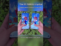 SJK 7015SMD 32.768KHz Tuning Fork Cristal 0.8pF Tipo Capacidad de derivación 20ppm MC-146 Cruz