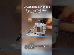 El oscilador de cristal alimenta el futuro de los robots de cuidado