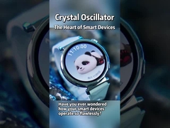 Oscilador de cristal - El corazón del reloj inteligente